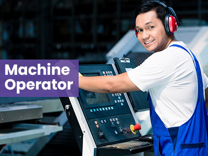 Machine Operator JD Machine Operator Positions